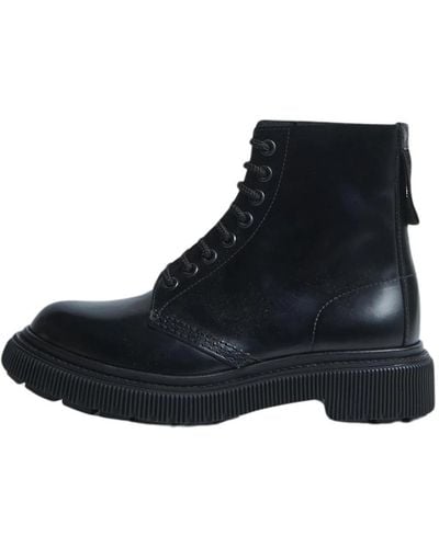 Adieu Shoes > boots > lace-up boots - Noir