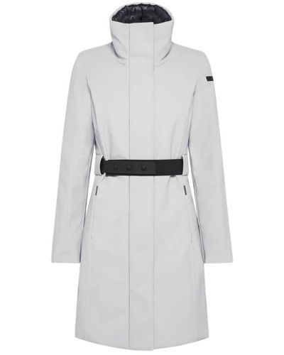 Rrd Belted Coats - White