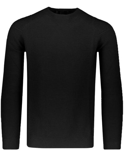 ALPHATAURI Schwarze sweater mit 3d-stricktechnologie