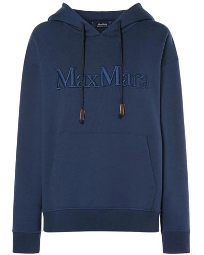 Max Mara Sweatshirts & hoodies > hoodies - Bleu