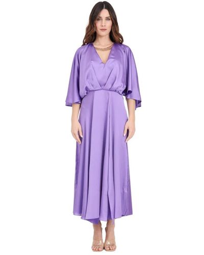 SIMONA CORSELLINI Maxi Dresses - Purple