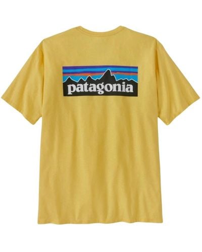 Patagonia T-Shirts - Yellow