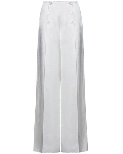 Ralph Lauren Wide pantaloni - Bianco