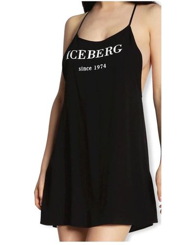 Iceberg Day Dresses - Black