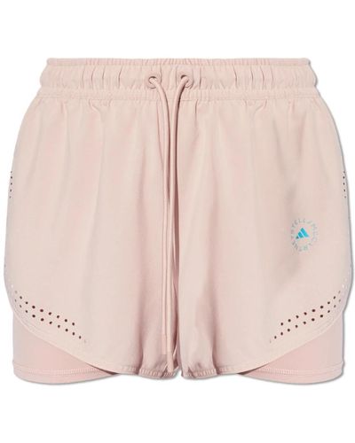 adidas By Stella McCartney Shorts mit logo - Pink
