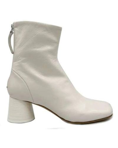 Halmanera Heeled Boots - Grey