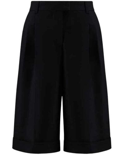 Moncler Long Shorts - Black