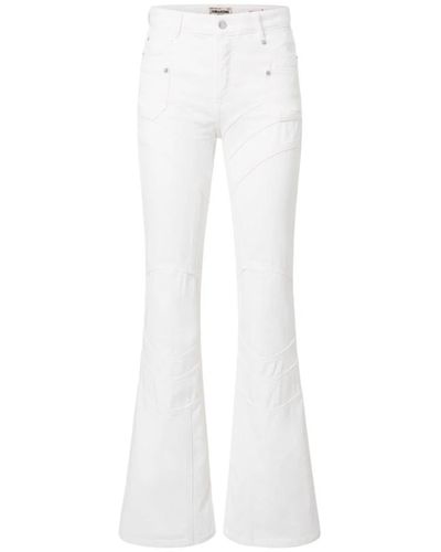 Zadig & Voltaire Boot-cut jeans - Bianco
