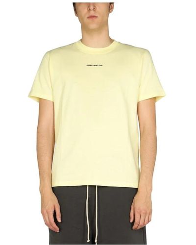 Department 5 T-shirt aleph - Giallo