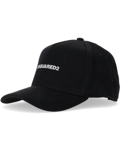 DSquared² D2 Baseball Black Baseball CAP - Schwarz