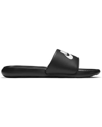 Nike Sandalo in gomma con fascia larga - Nero