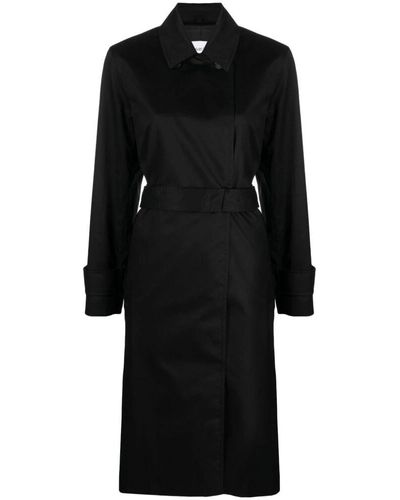 Calvin Klein Coats > belted coats - Noir