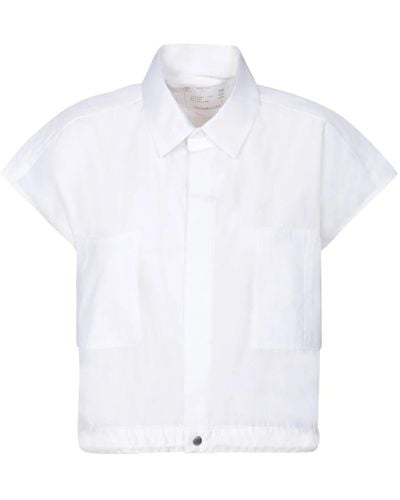 Sacai T-shirt & polo bianche da - Bianco