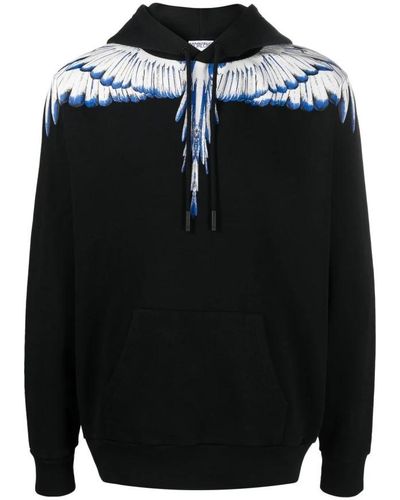 Marcelo Burlon Hoodies - Black