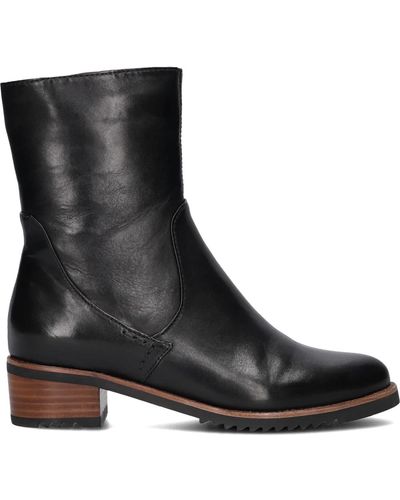 Everybody Schwarze leder stiefeletten