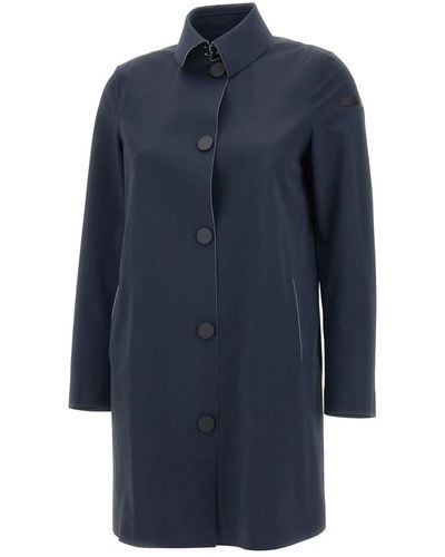 Rrd Single-Breasted Coats - Blue