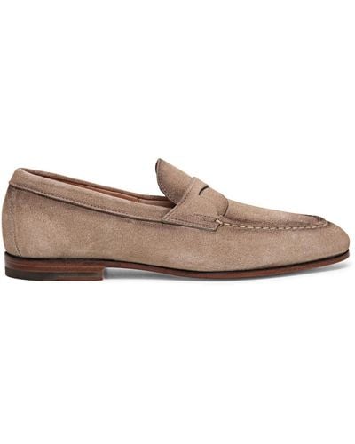 Santoni Loafers - Natural