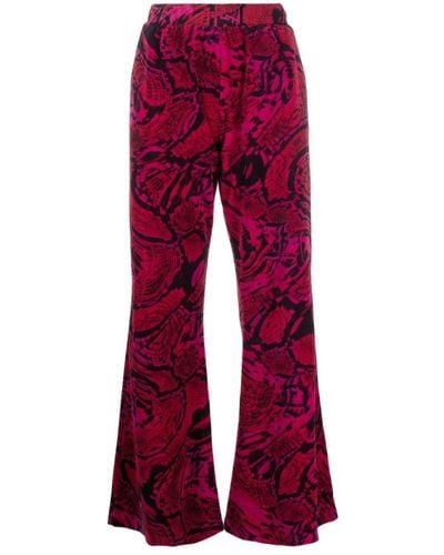 Aries Wide Trousers - Red
