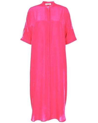 co'couture Shirt Dresses - Pink