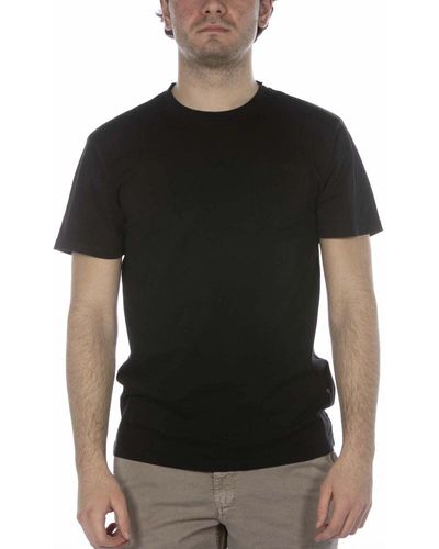 Bomboogie Schwarzes -rundhals-t-shirt