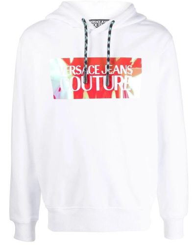 Versace Jeans Couture Hoodies - White