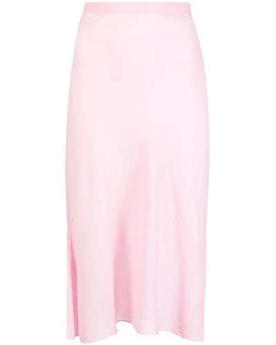 GIMAGUAS Ärmelloses top mit pailletten und high-low-saum - Pink