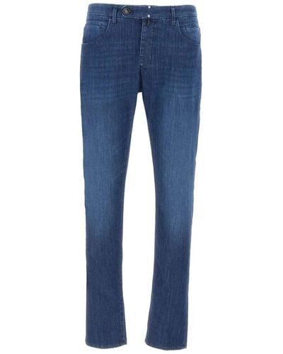 Incotex Slim-Fit Jeans - Blue