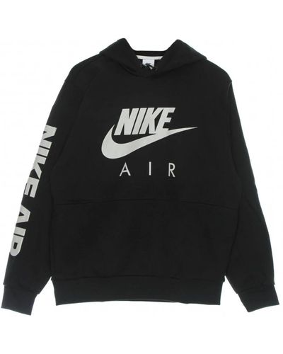 Nike Basketball pullover hoodie schwarz/licht knochen
