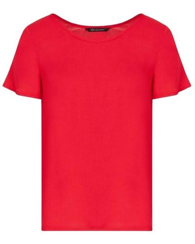 Armani T-shirt 3lyh 40 ynwlz - Rojo