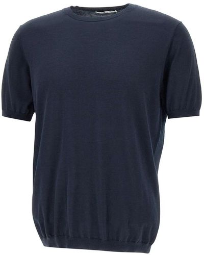 Kangra Blau crew neck t-shirt