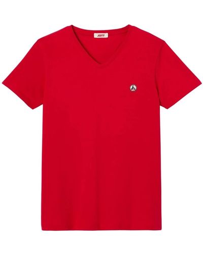 J.O.T.T Short sleeve shirts - Rosso