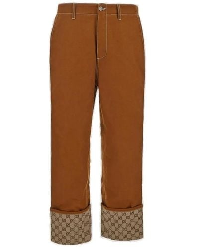 Gucci Straight Jeans - Brown