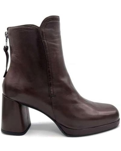 Mara Bini Shoes > boots > heeled boots - Marron