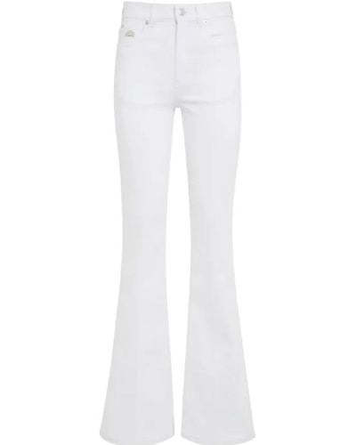 Alexander McQueen Boot-Cut Jeans - White