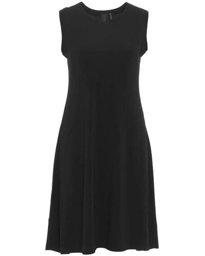 Norma Kamali Short Dresses - Black