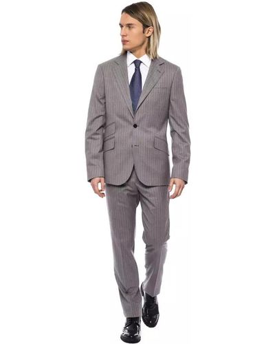 Billionaire Suits > suit sets > single breasted suits - Gris