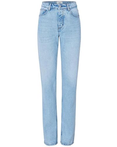 Ami Paris Gewaschene blaue jeans
