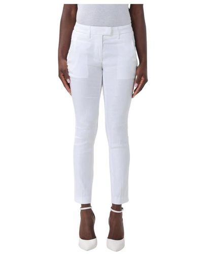 Dondup Trousers > skinny trousers - Blanc