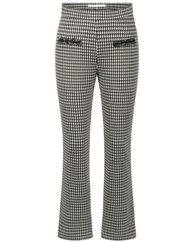 RAFFAELLO ROSSI Wide Trousers - Grey