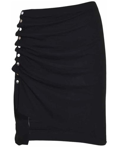 Rabanne Short Skirts - Black