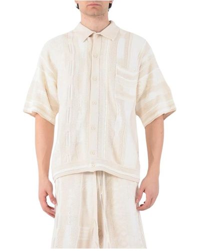 Laneus Short sleeve shirts - Weiß