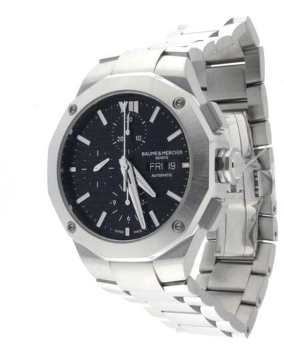 Baume & Mercier Watch Uomo - M0A10624 - Riviera - Mettallic