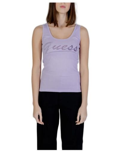 Guess Tops > sleeveless tops - Violet