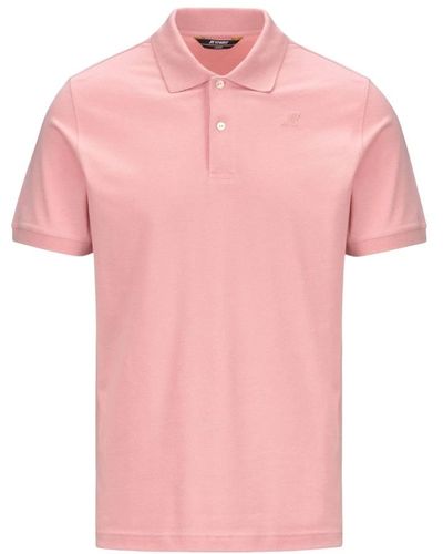 K-Way Polo Shirts - Pink