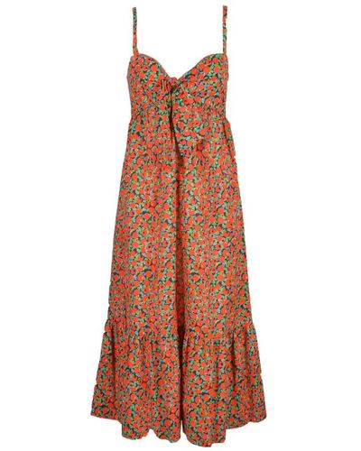L'Autre Chose Summer Dresses - Brown