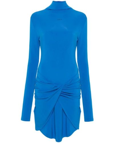 Off-White c/o Virgil Abloh Short Dresses - Blue