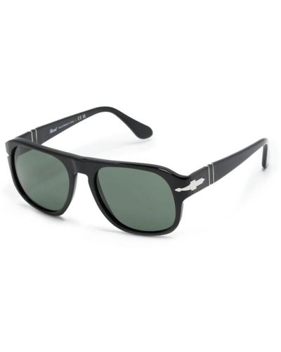 Persol Schwarze sonnenbrille 9531 stilvolle must-have - Grün