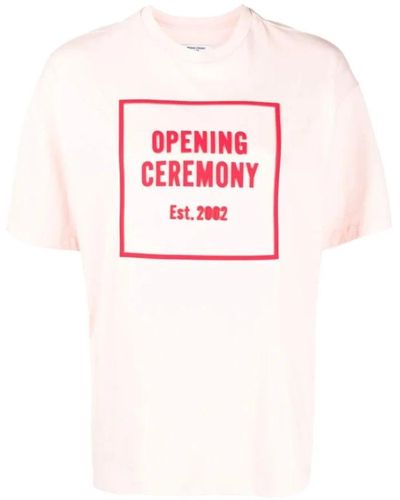 Opening Ceremony T-Shirts - Pink