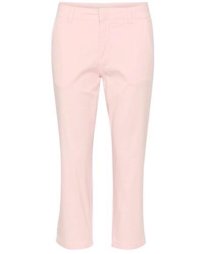 Part Two Cropped Trousers - Pink