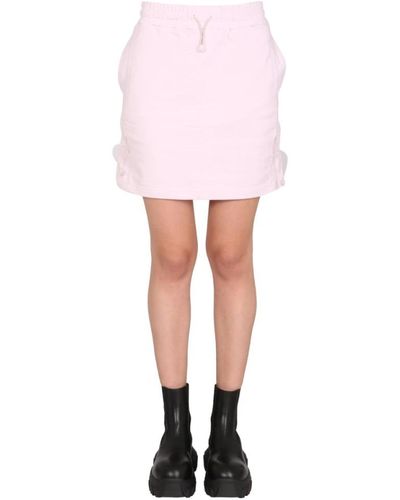 McQ "Drawcord" Skirt - Pink
